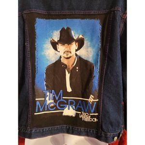 Tim McGraw Jean Jacket Sz XXL. in EUC